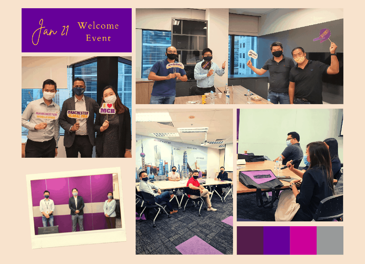 Welcome Event for our January 2021 intake Students - 26 Jan 2021