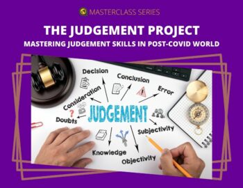 Masterclass Series: The Judgement Project - 2 Dec 2021