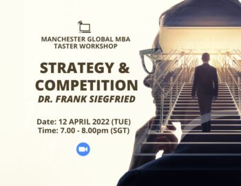 'Strategy & Competition' Taster Workshop - 12 April 2022