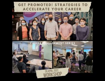 Career Development Series: Get Promoted! Strategies to accelerate your career - 28 April 2022