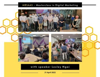 Masterclass by MBSAAS: Digital Marketing - 21 April 2022