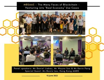 The Many Faces of Blockchain - Venturing into ‘Real Economy’ Use Cases by MBSAAS – 15 June 2022