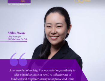 Social Responsibility Part 5 of 6 – Alumni Profile: Ms Miho Izumi